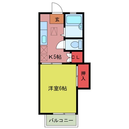 第７サンコーポの物件間取画像